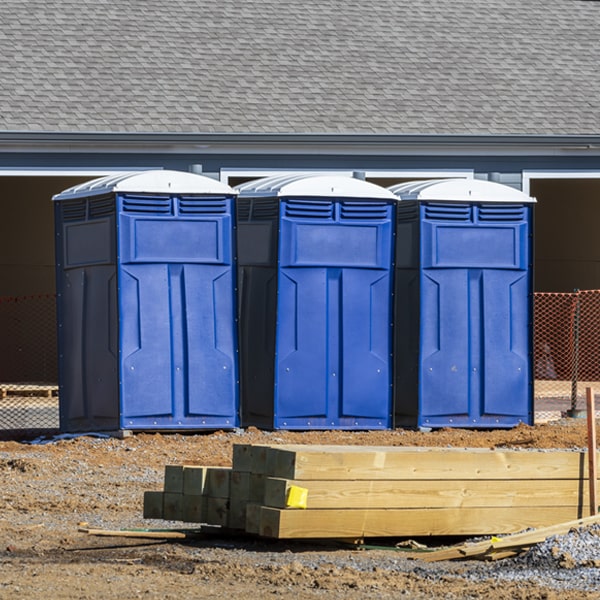 are there any restrictions on what items can be disposed of in the porta potties in Cumberland ME